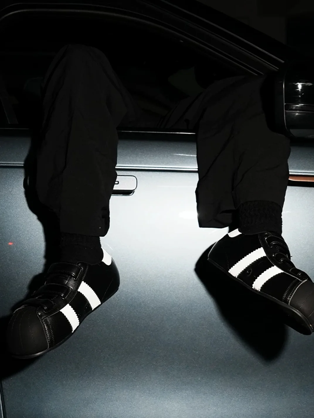 BBIMP | Cartoon Shell-Toe Velcro Casual Sneakers