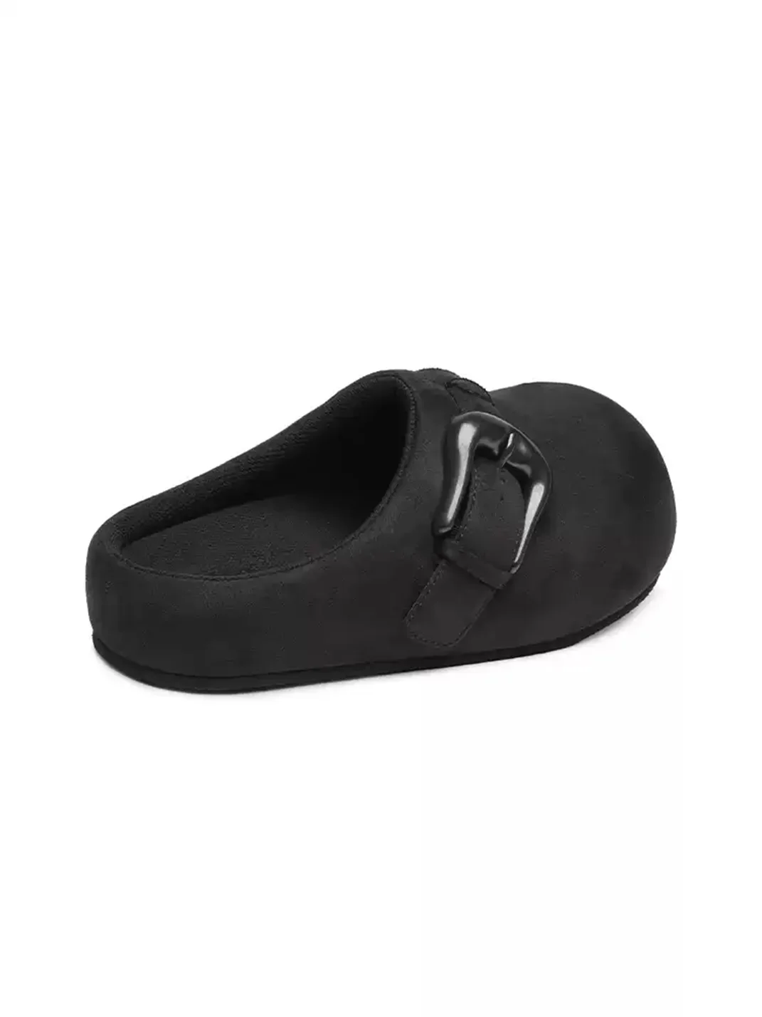 BBIMP | Closed-Toe Buckle Mule Slippers