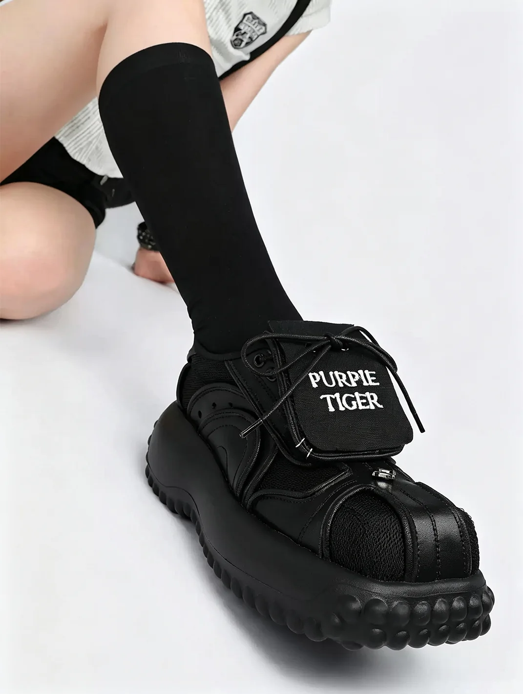 Puppet show | Retro Casual Platform Derby Shoes