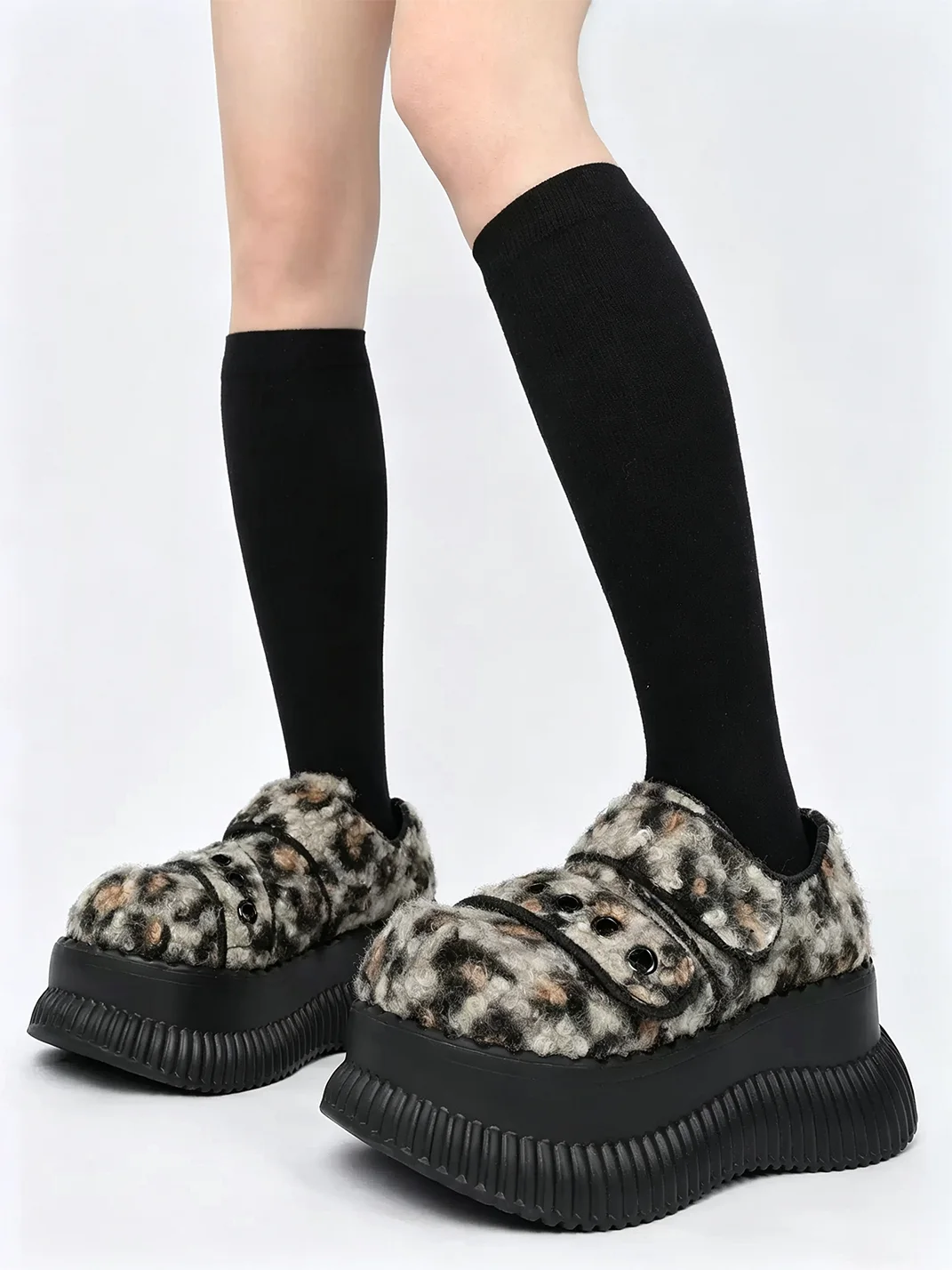 Puppet show | Leopard Print Platform Shoes