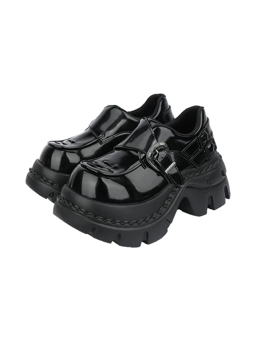Puppet show | Chunky Heel Platform Loafers