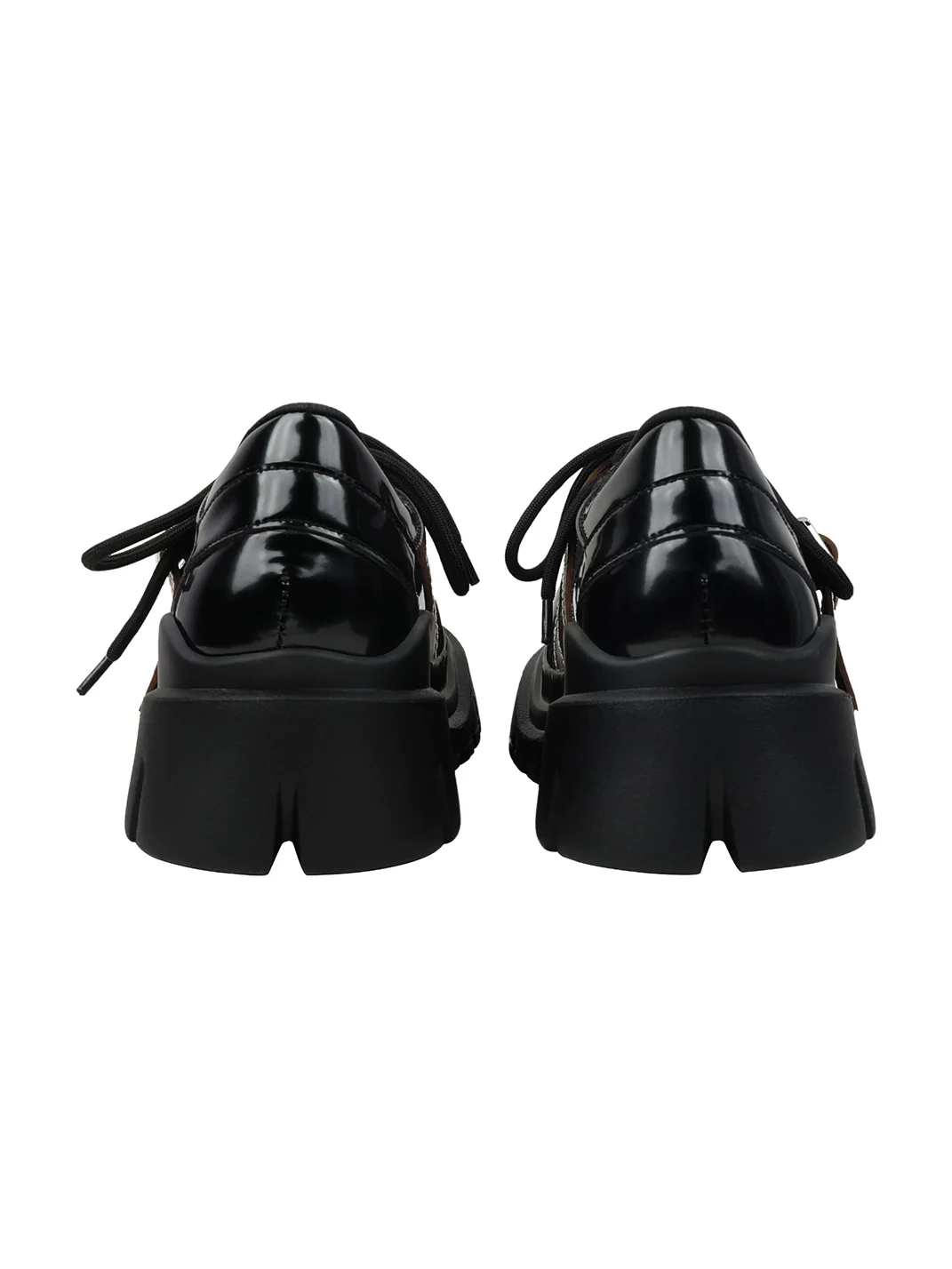 Enqo | Retro Buckled Platform Shoes