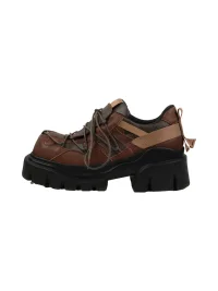 Enqo | Retro Platform Derby Shoes