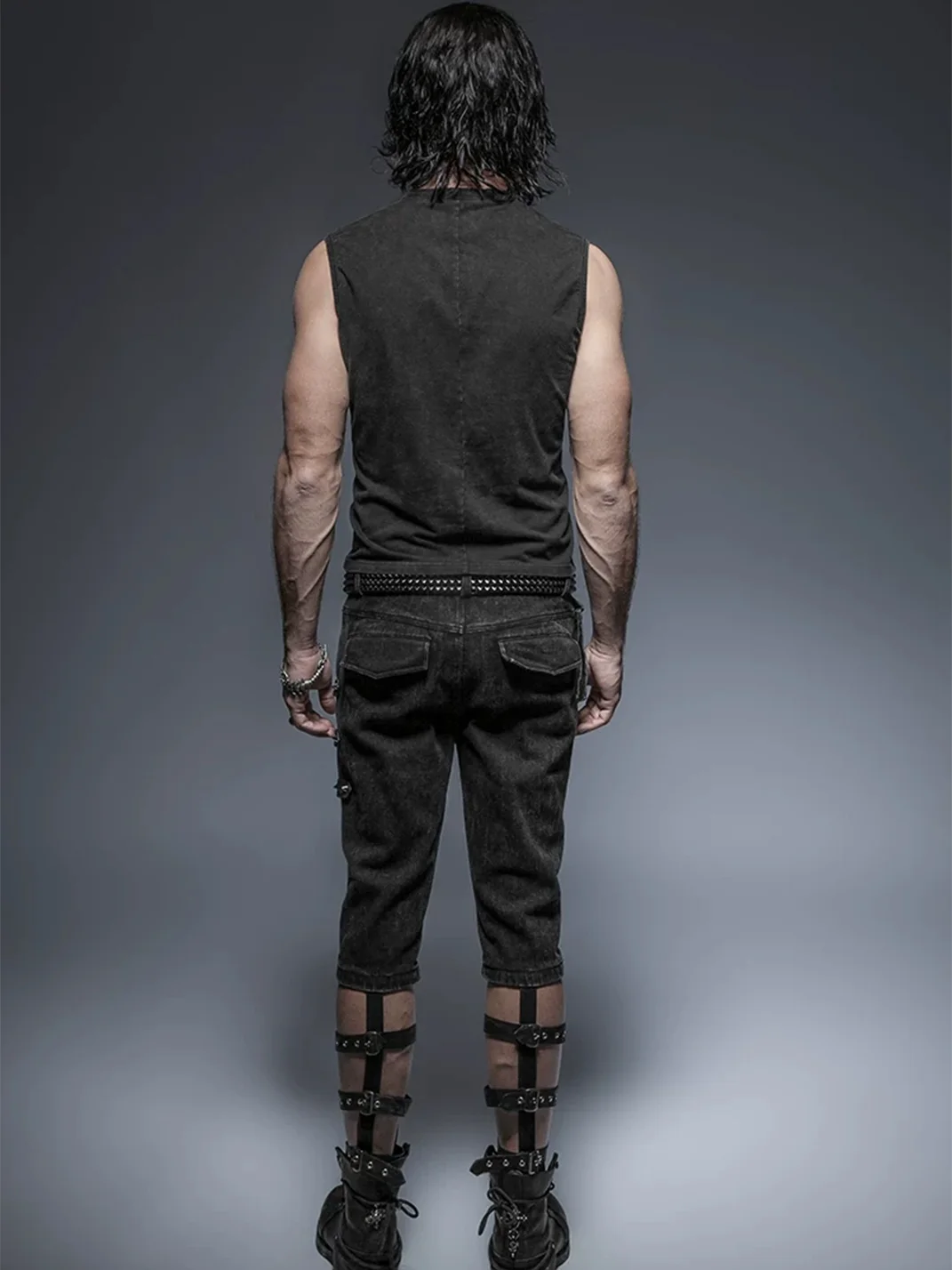 GTLLT | Gothic Punk Sleeveless Vest