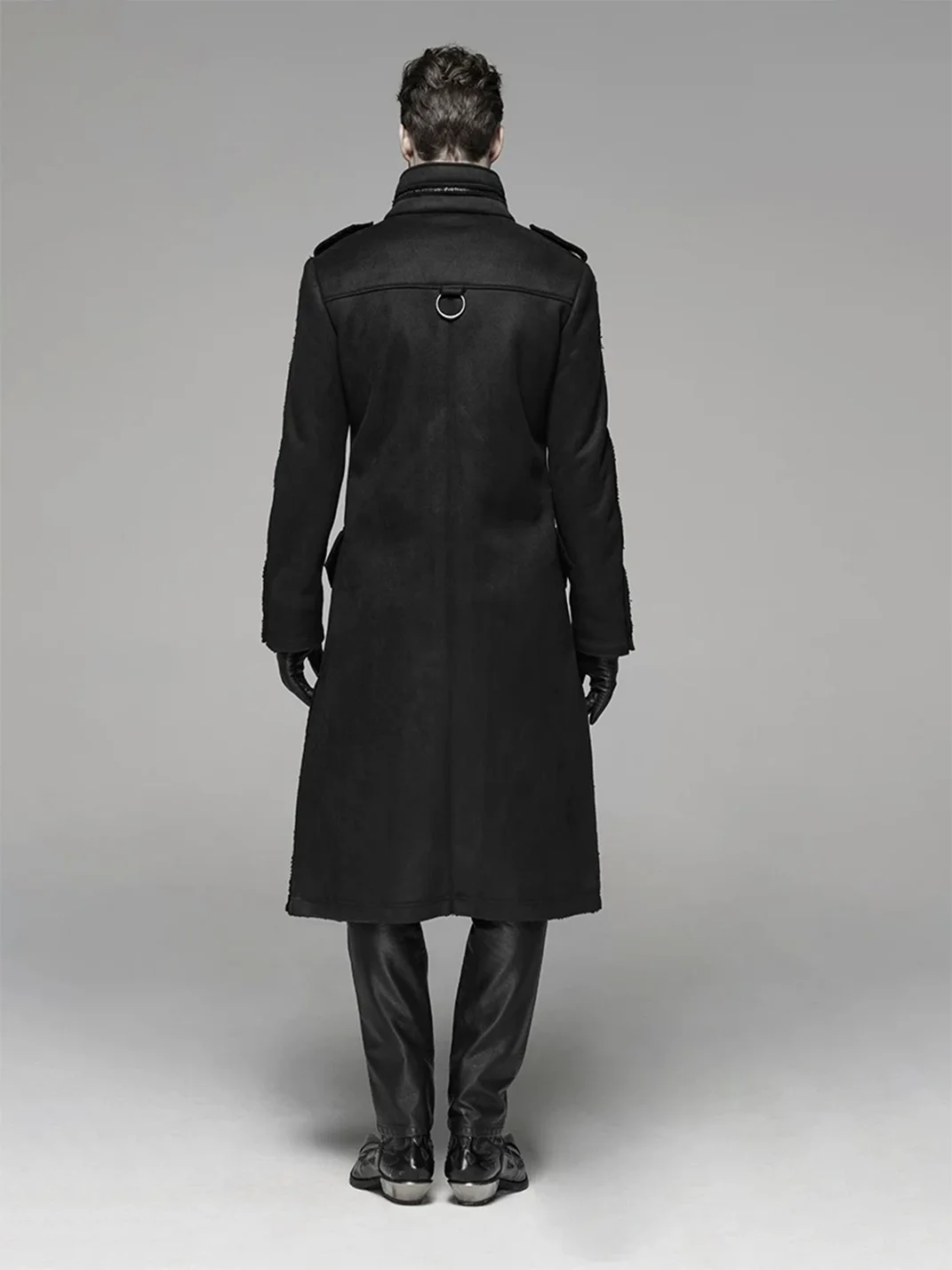 GTLLT | Military Style Mid-Length Fur-Lined Coat