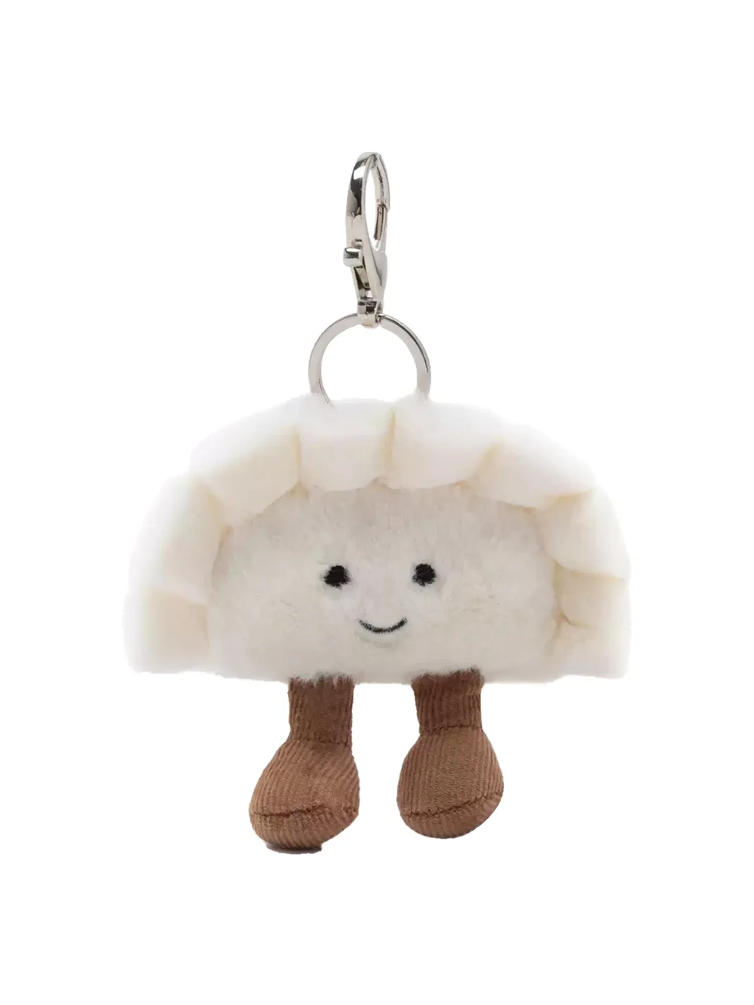 PANGGOM | Smiling Dumpling Plush Keychain Charm