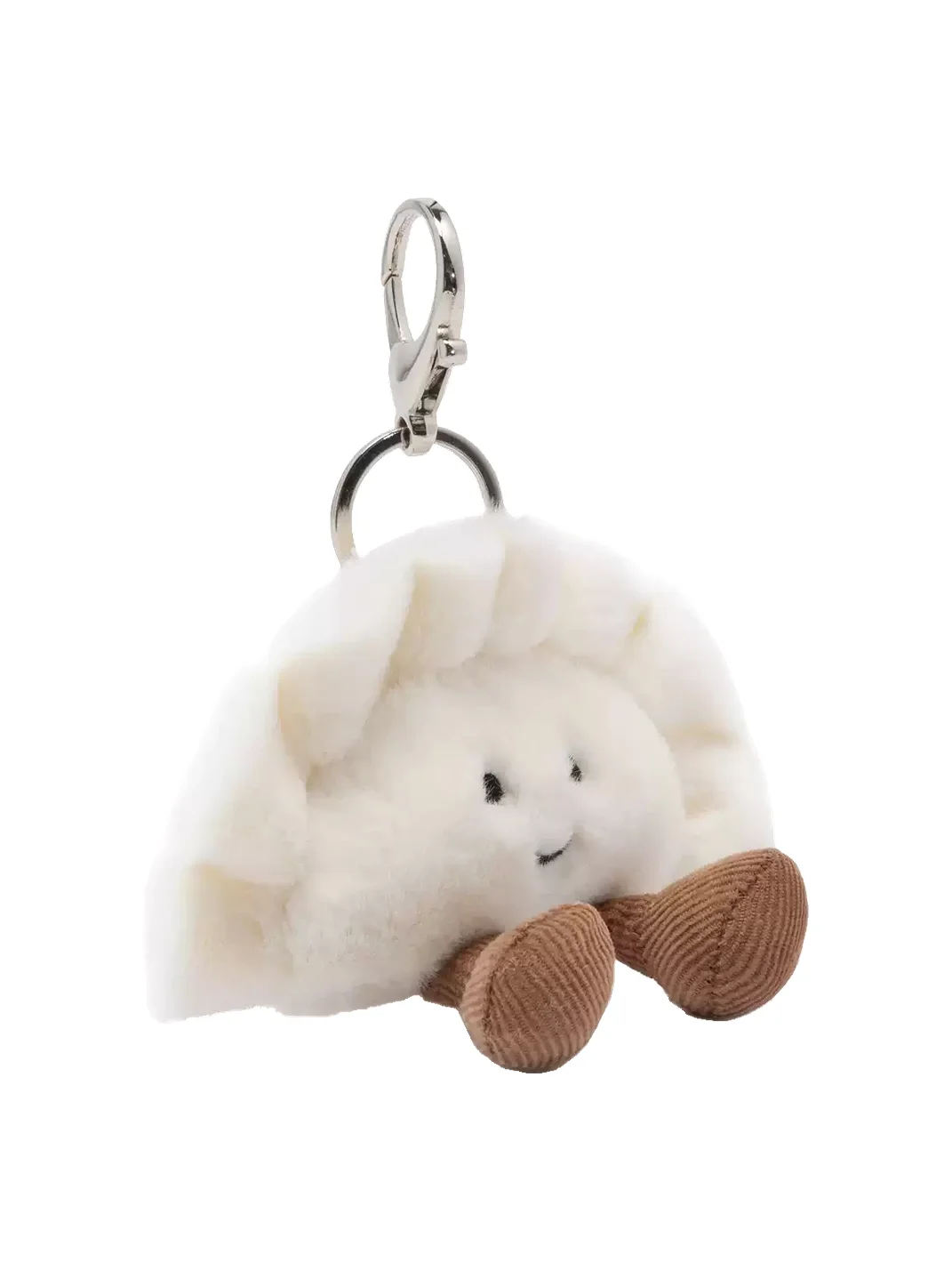 PANGGOM | Smiling Dumpling Plush Keychain Charm