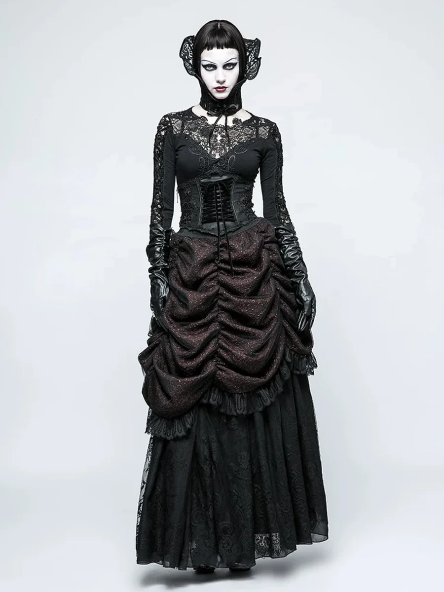 GTLLT | Victorian Gothic Lace-Up Corset Waist Belt - 4