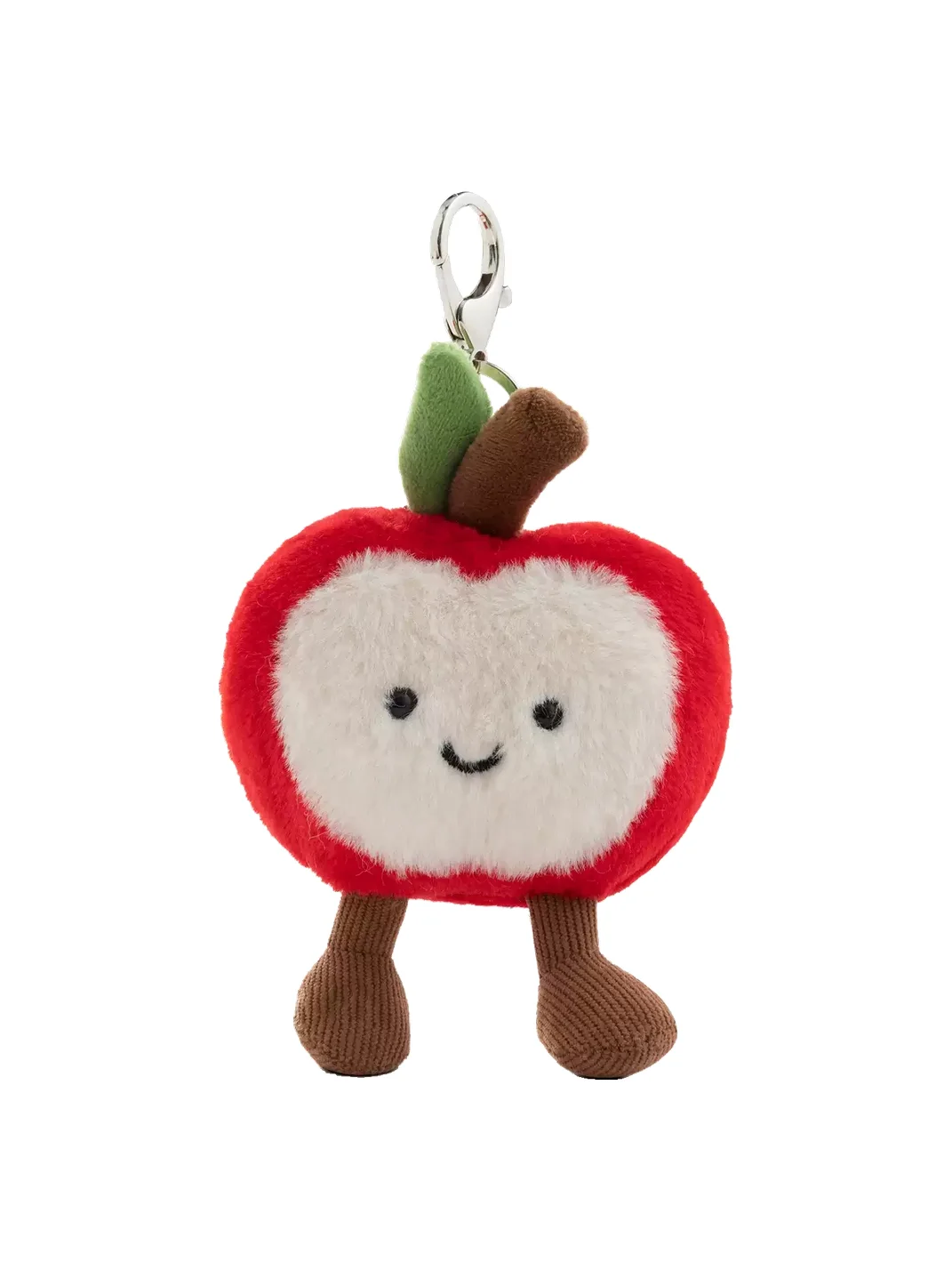 PANGGOM | Smiling Apple Plush Keychain Bag Charm
