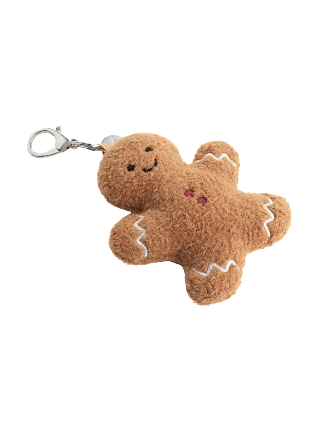 PANGGOM | Gingerbread Man Plush Keychain Charm