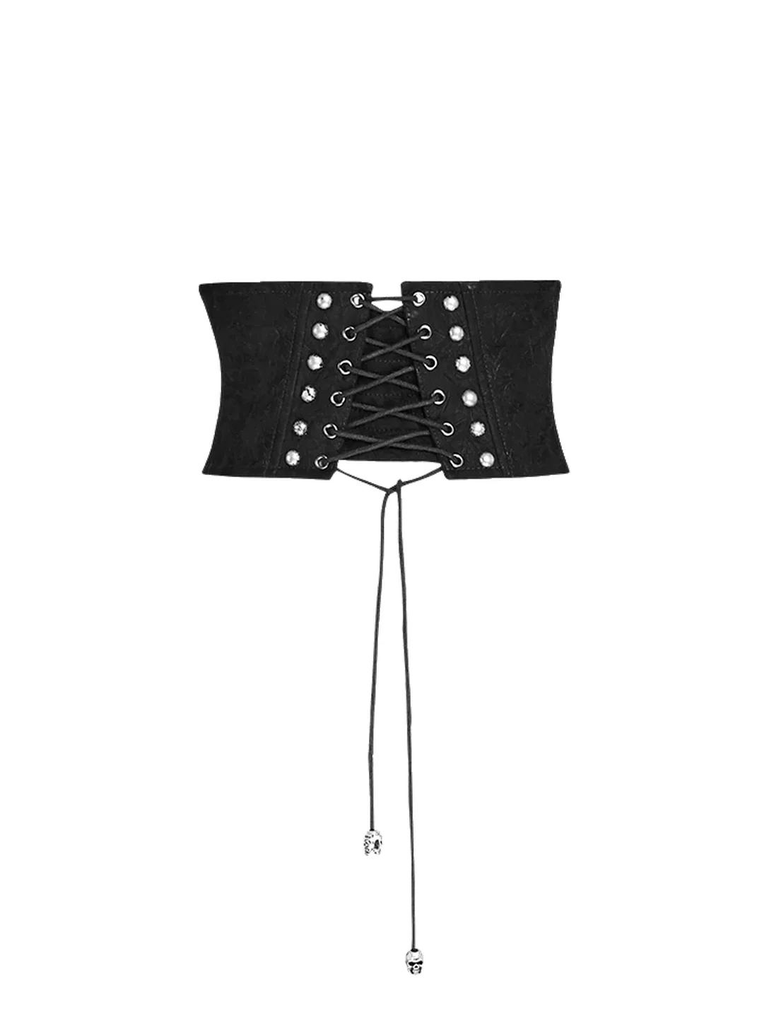 GTLLT | Gothic Steampunk Lolita Lace-Up Corset Belt