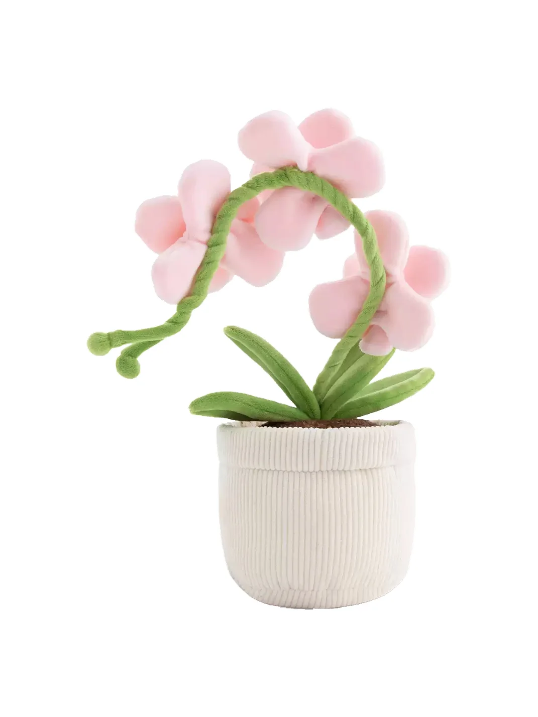 PANGGOM | Potted Pink Phalaenopsis Orchid Plush Toy