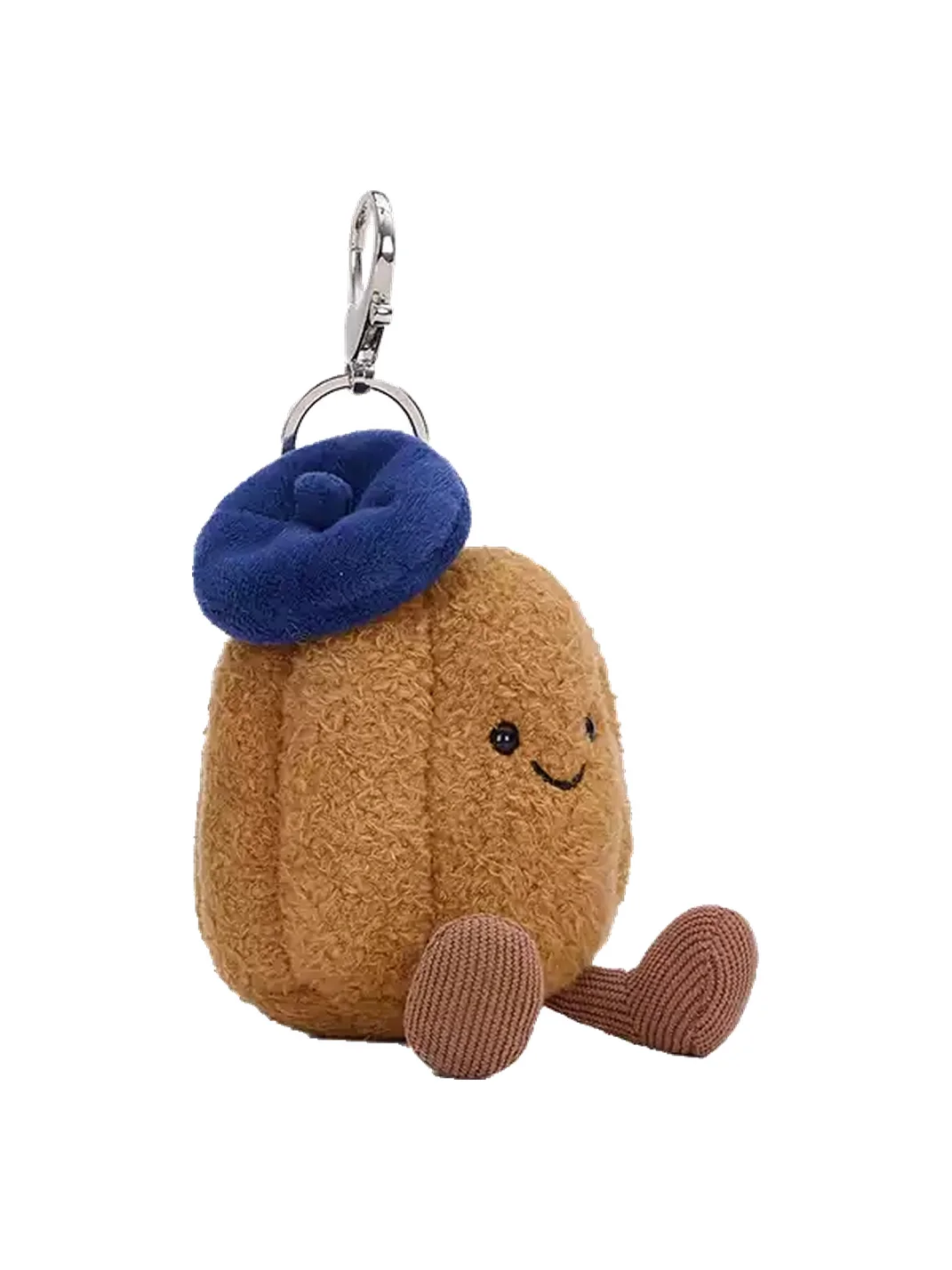 PANGGOM | Smiling Canelé Plush Keychain Bag Charm