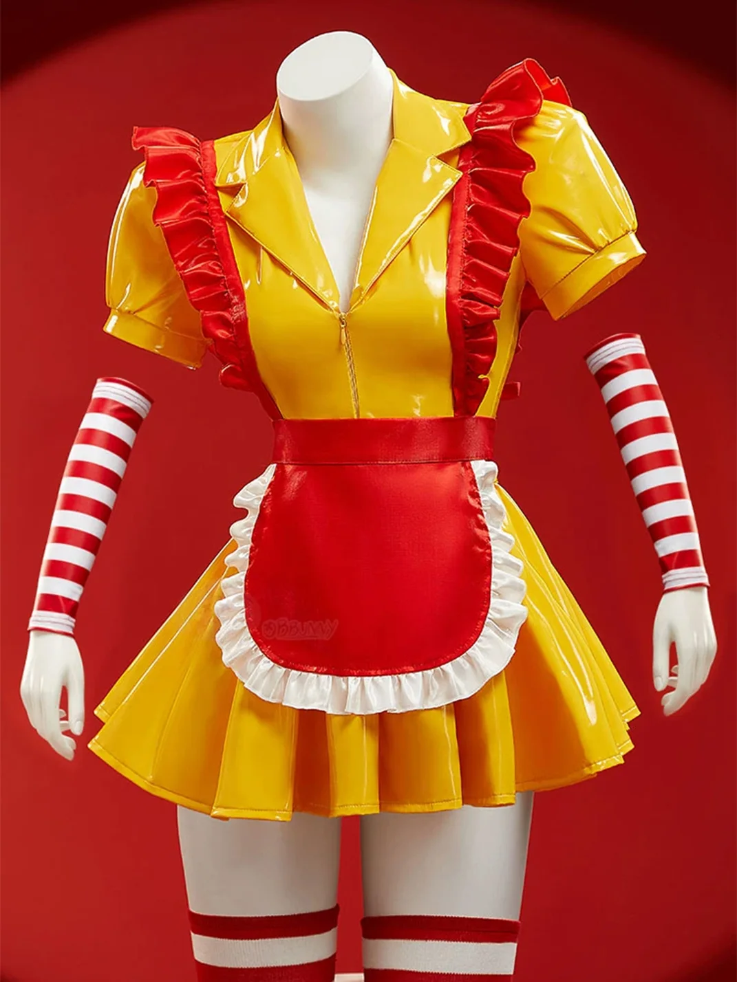 Bbunny | PU Leather Cosplay Dress Set