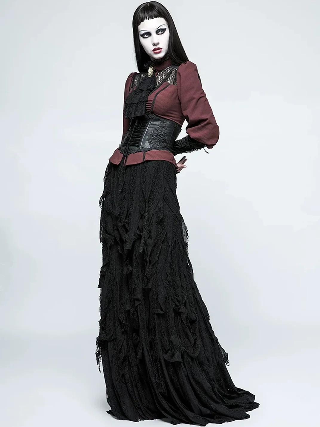 GTLLT | Victorian Gothic Lace-Up Corset Waist Belt
