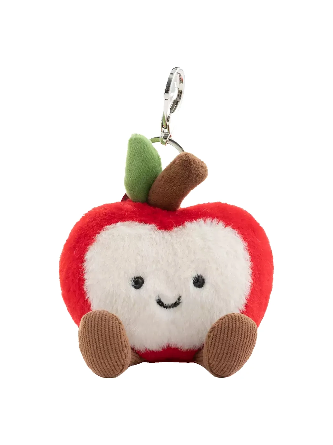 PANGGOM | Smiling Apple Plush Keychain Bag Charm
