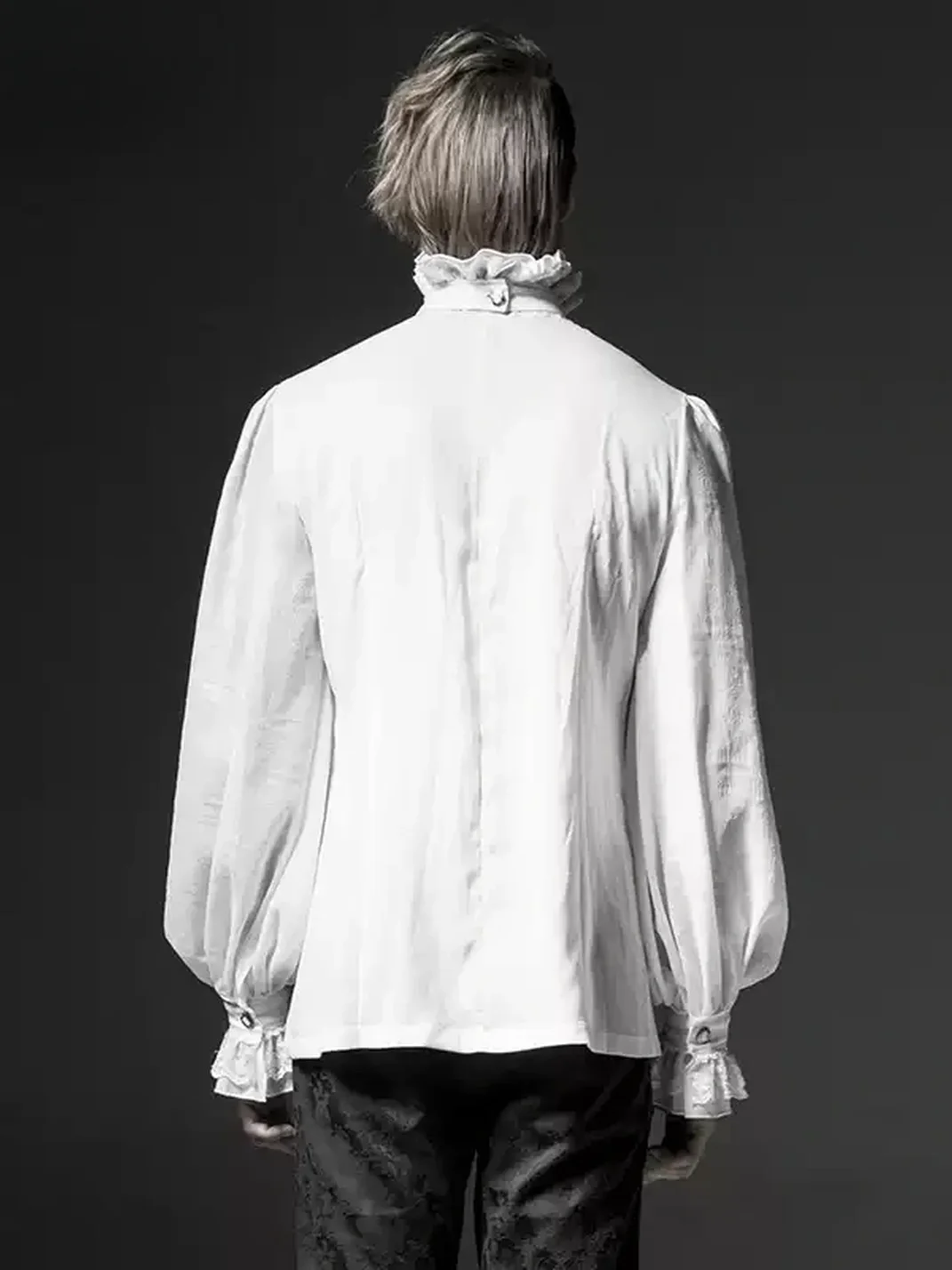 GTLLT | Gothic Ruffled Long Sleeve Shirt