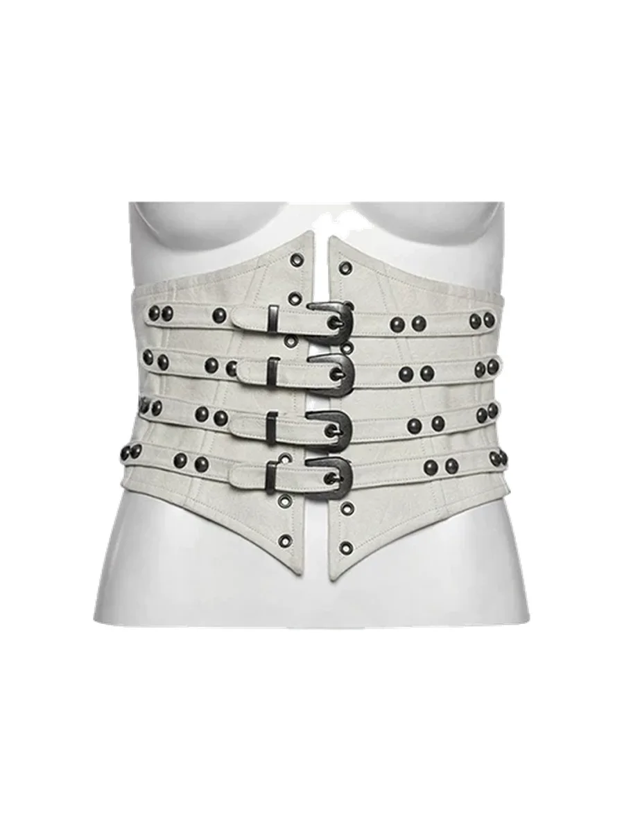 GTLLT | Gothic Steampunk Lolita Lace-Up Corset Belt - 4
