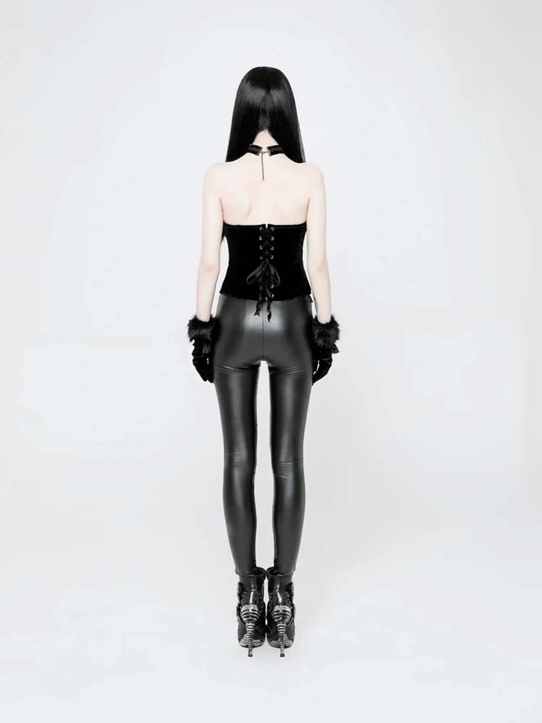 GTLLT | Gothic Embroidered Skinny Pants
