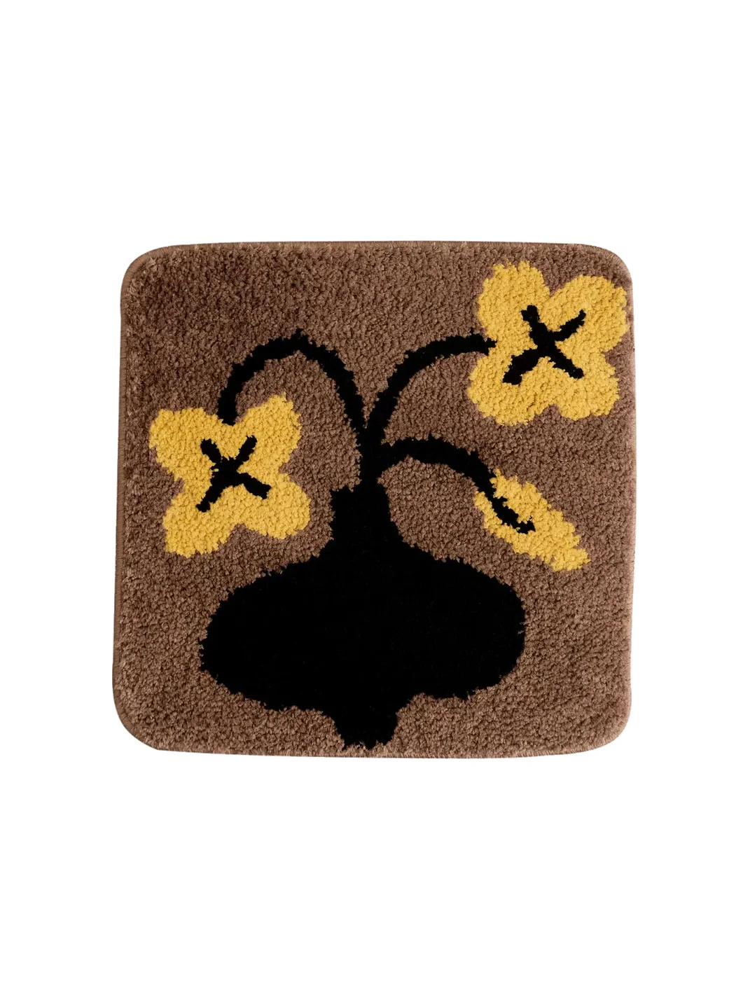 SOREMO | Illustrated Tufted Nonslip Chair Cushion