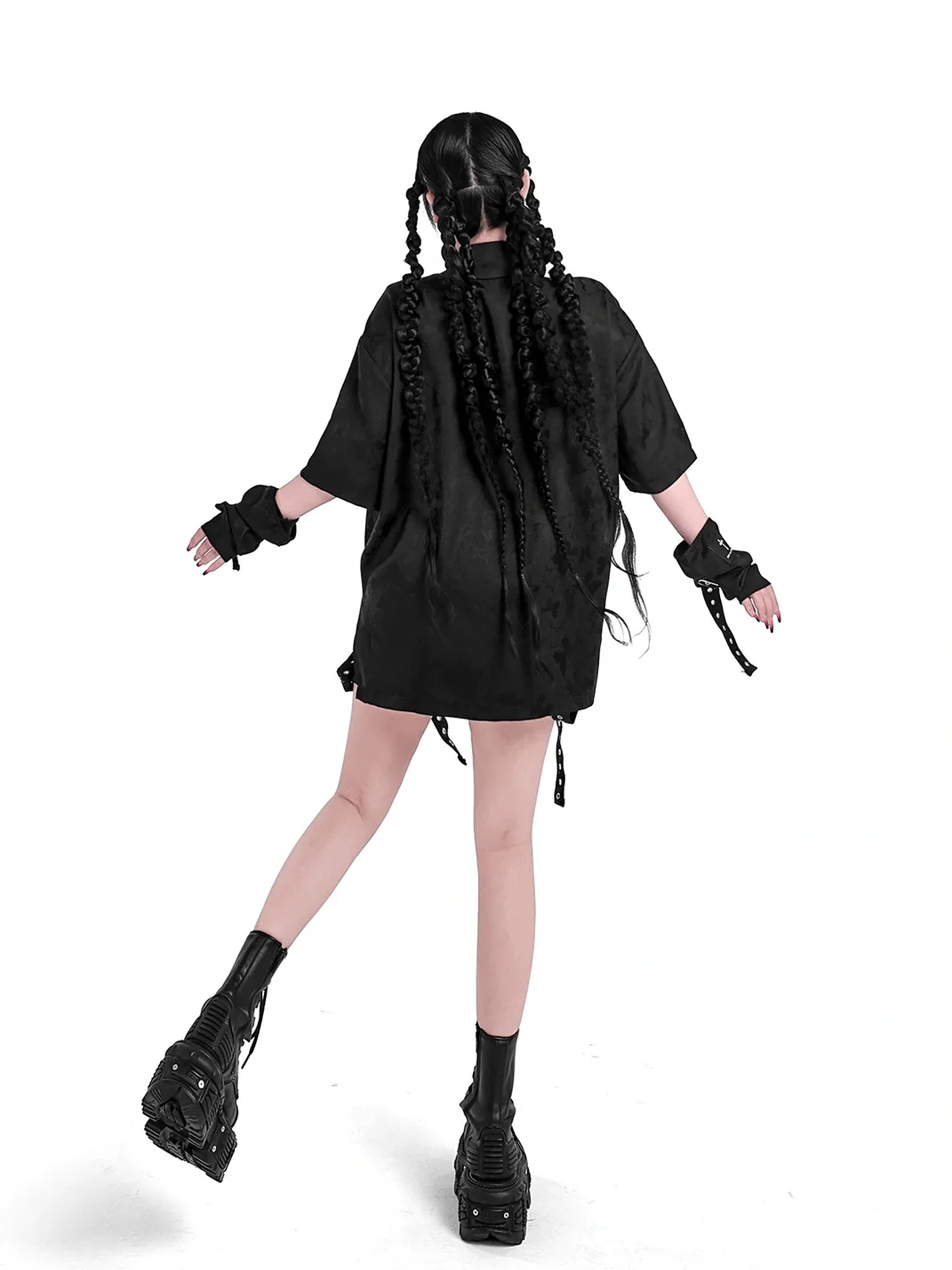 YUBABY | Jacquard Fingerless Arm Warmers