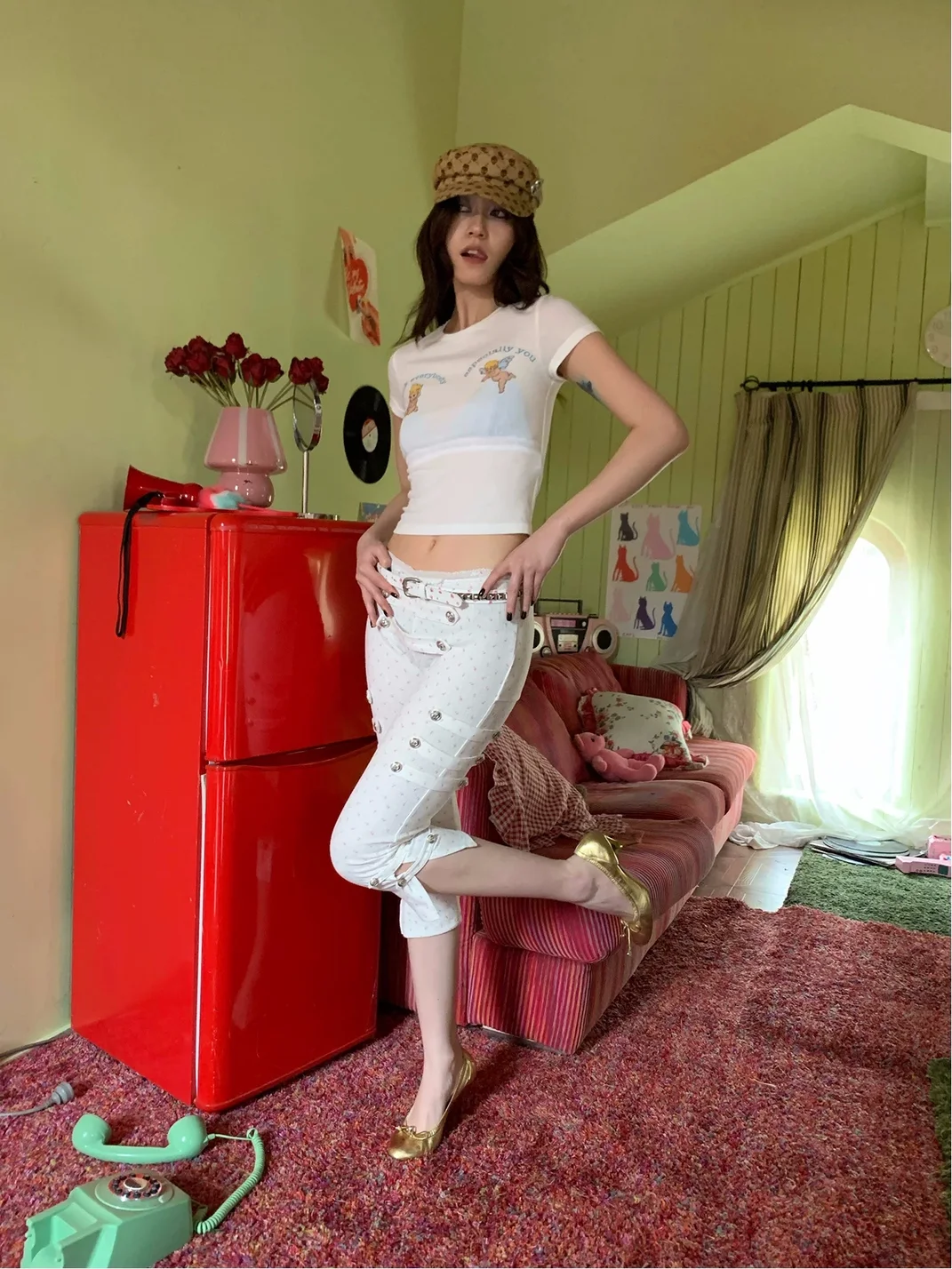 FOURFORTY | Floral Capri Pants