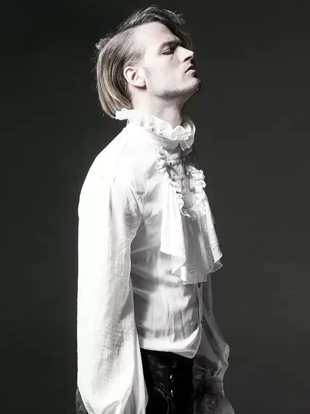 GTLLT | Gothic Ruffled Long Sleeve Shirt