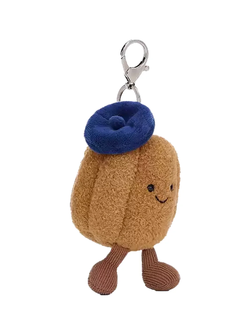PANGGOM | Smiling Canelé Plush Keychain Bag Charm