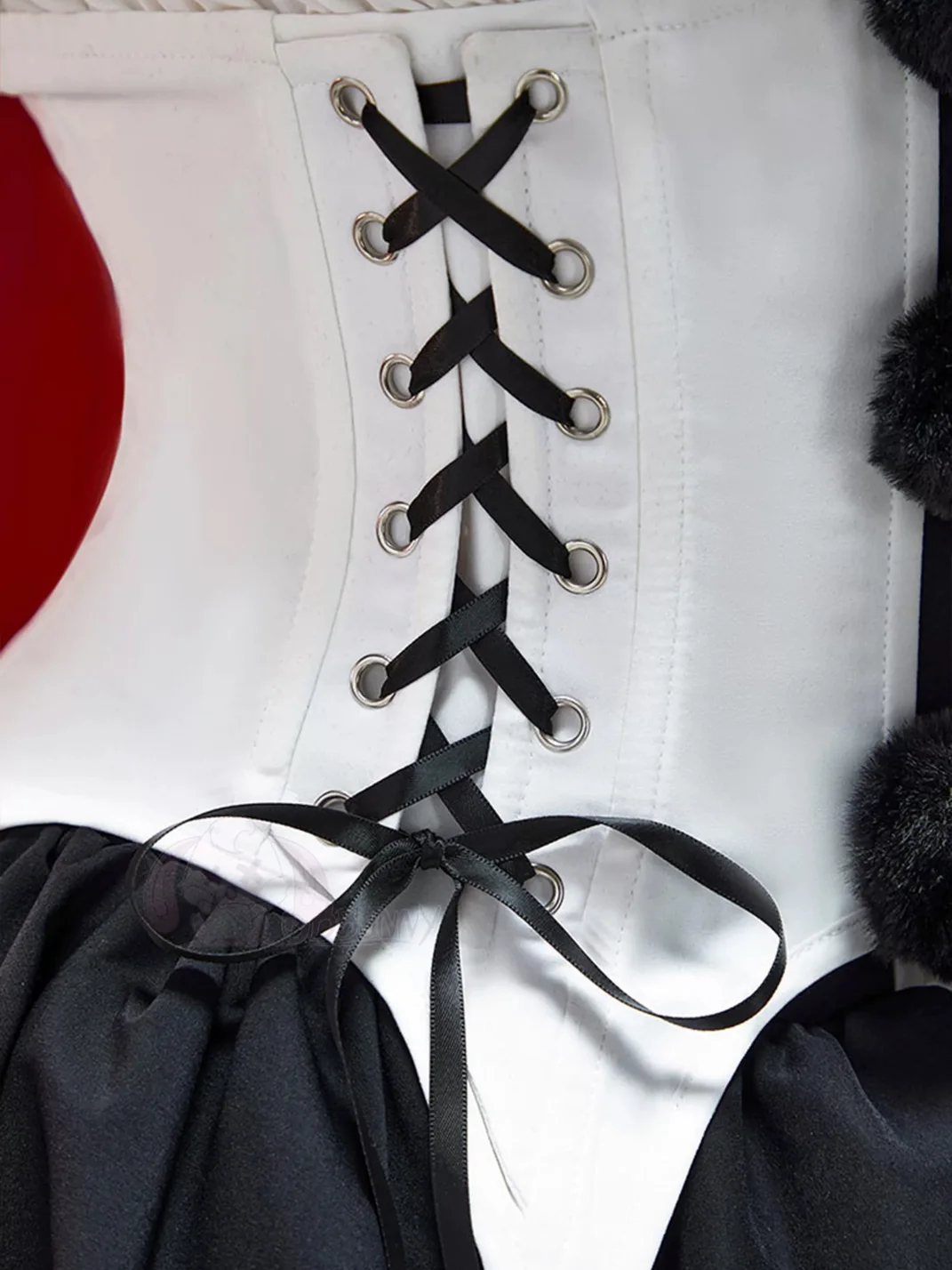 Bbunny | Gothic Black And White Jester Costume Set