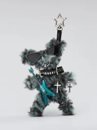 Kuroutaya | Punk Rock Plush Toy Charm