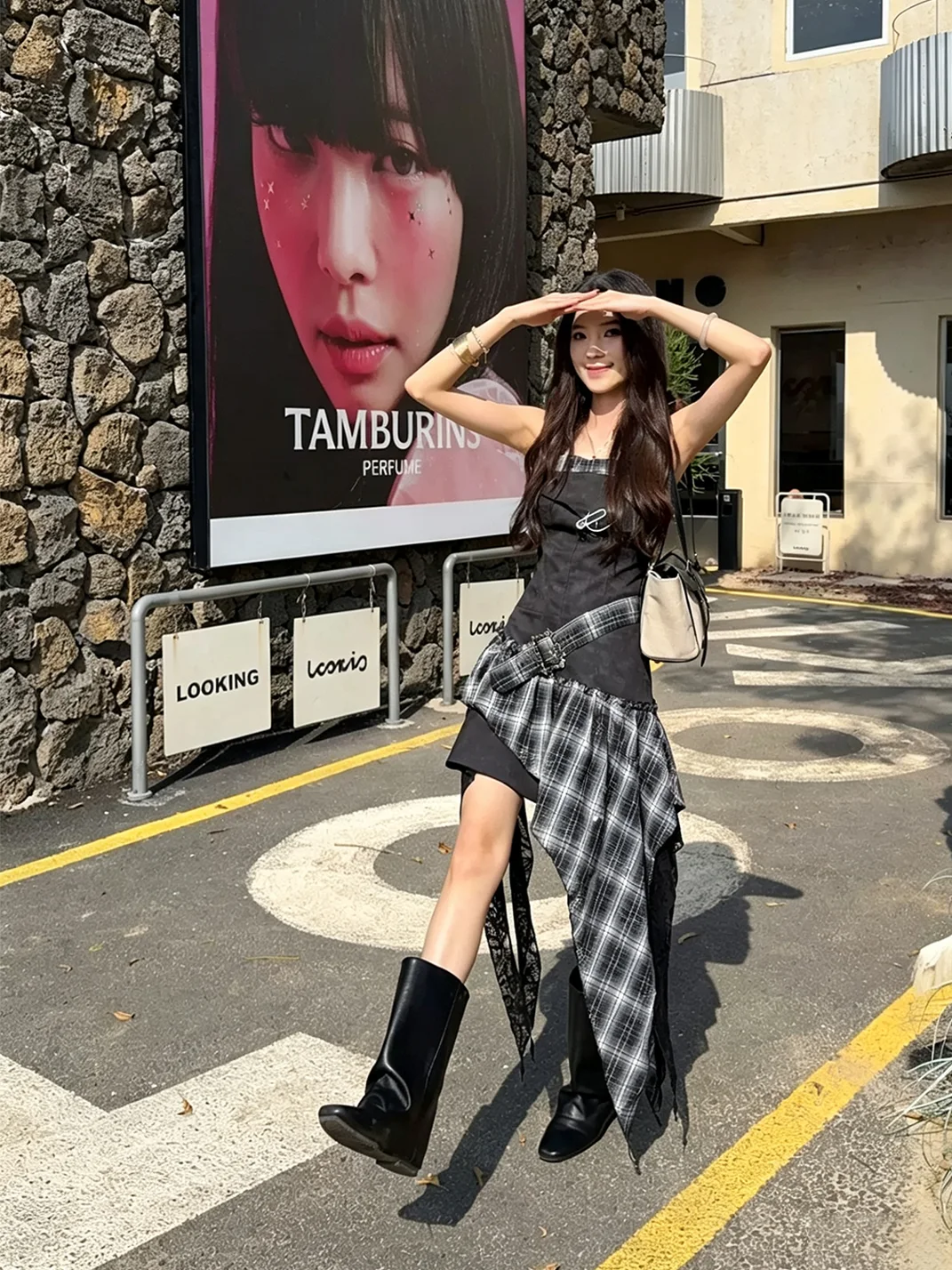 MIAOLV | Retro Square Toe Wide Calf Boots