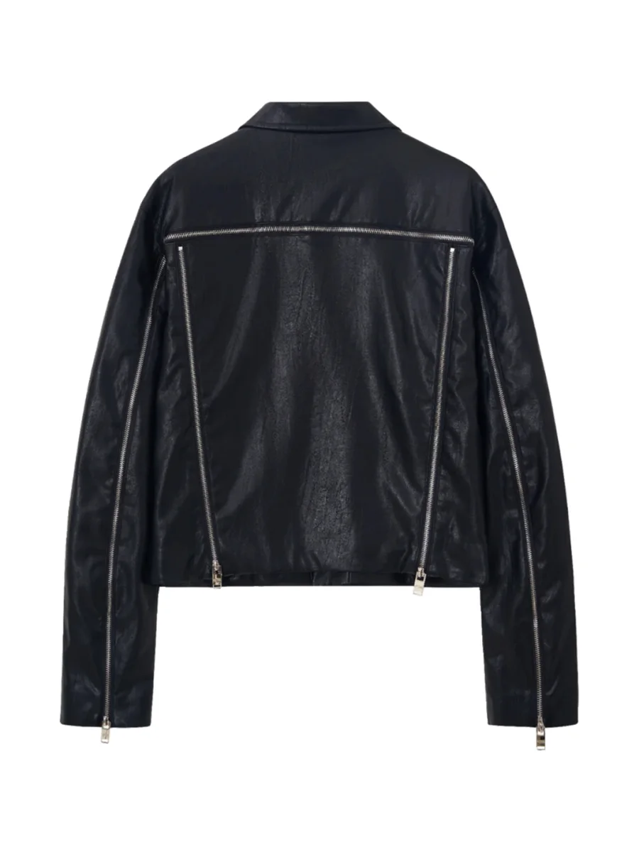BE A DEVIL | Cracked Skull Court Zip Jacket - 2