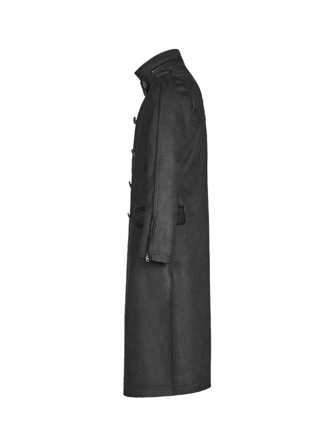 GTLLT | Military Style Mid-Length Fur-Lined Coat