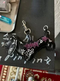 Kuroutaya | Hand-Drawn Dachshund Toy Keychain