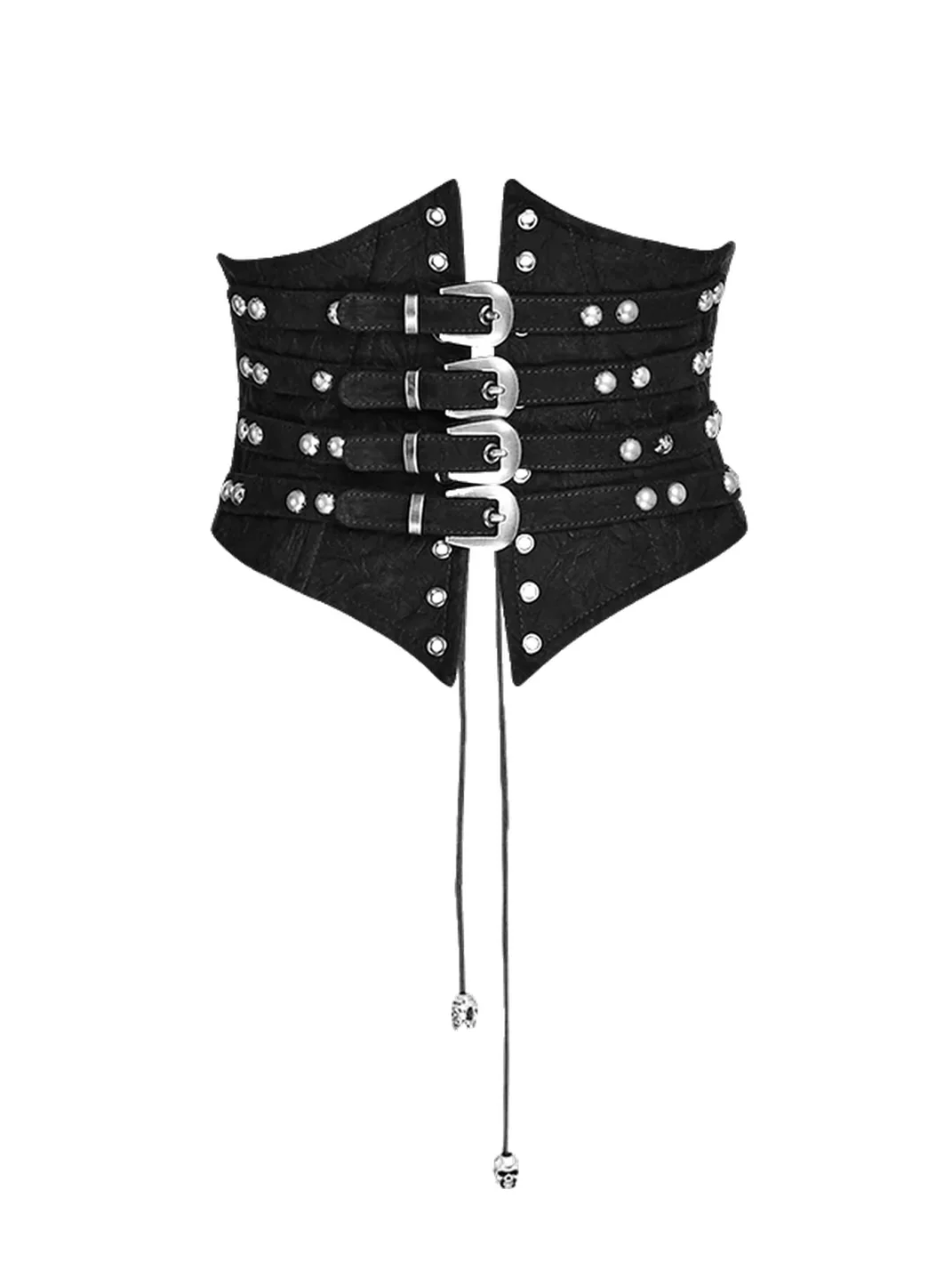 GTLLT | Gothic Steampunk Lolita Lace-Up Corset Belt