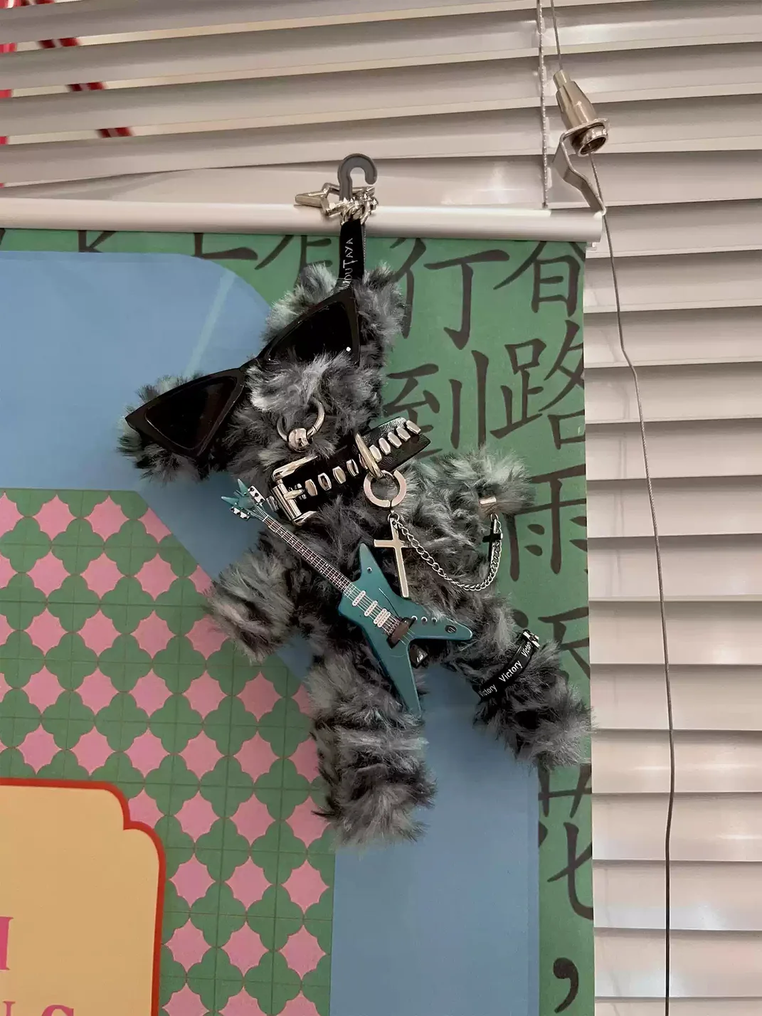 Kuroutaya | Punk Rock Plush Toy Charm