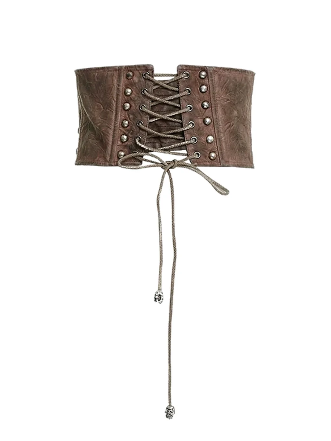 GTLLT | Gothic Steampunk Lolita Lace-Up Corset Belt