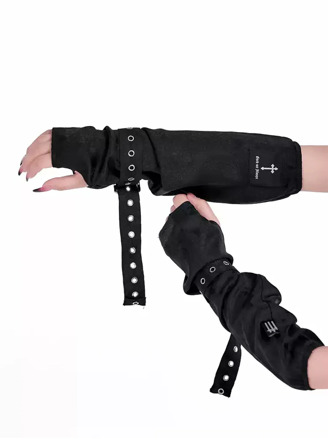 YUBABY | Jacquard Fingerless Arm Warmers