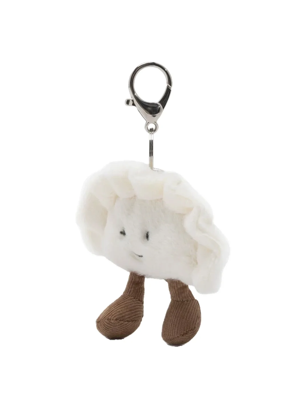 PANGGOM | Smiling Dumpling Plush Keychain Charm