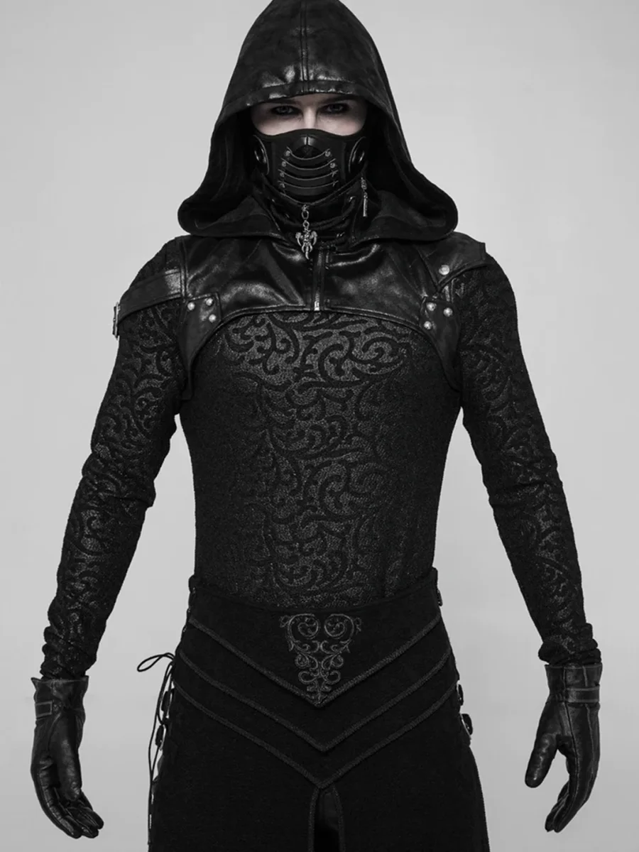 GTLLT | Punk Hooded Shoulder Armor Accessory - 2