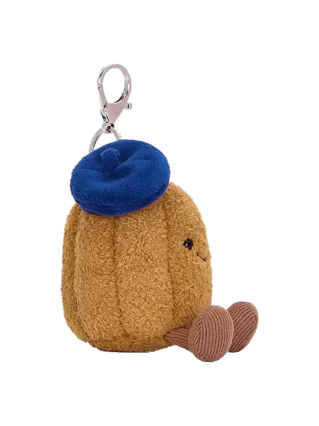 PANGGOM | Smiling Canelé Plush Keychain Bag Charm
