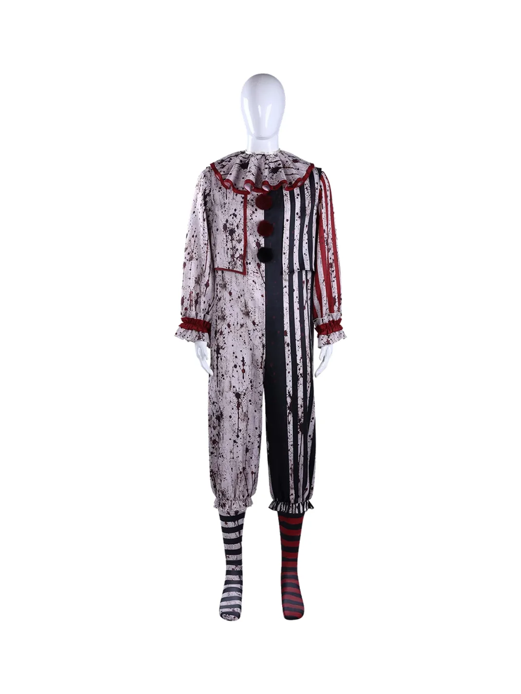 HMCY | Bloodstain Print Clown Couple Costume Set