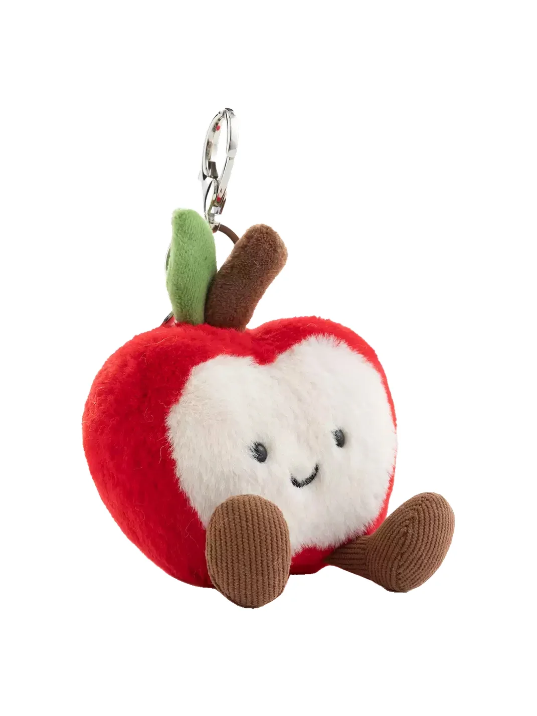 PANGGOM | Smiling Apple Plush Keychain Bag Charm