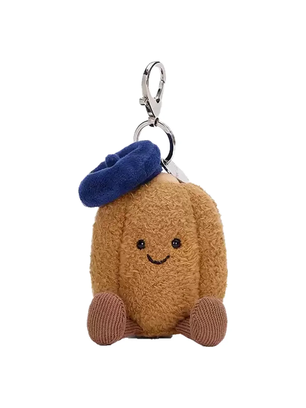 PANGGOM | Smiling Canelé Plush Keychain Bag Charm