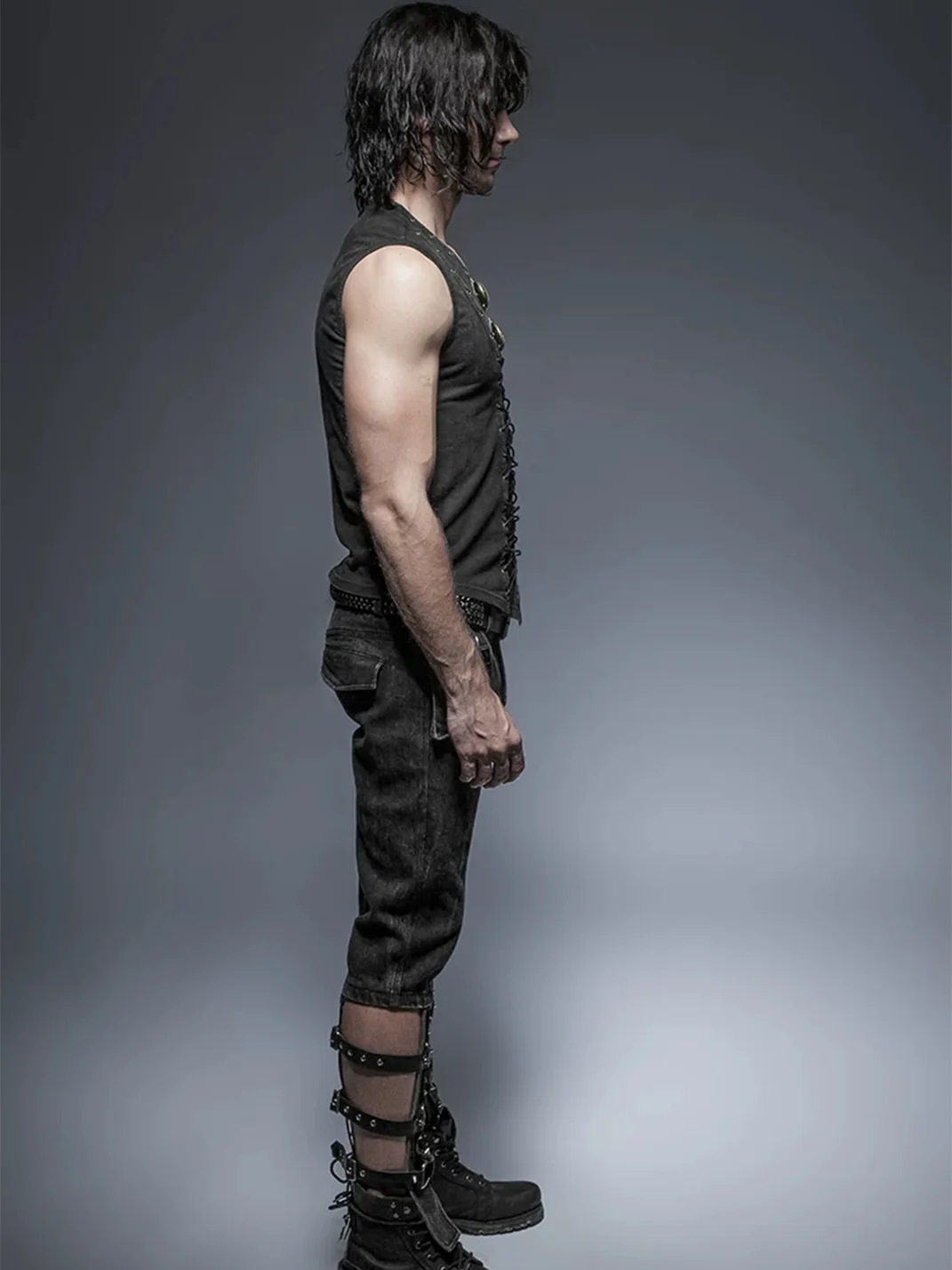 GTLLT | Gothic Punk Sleeveless Vest