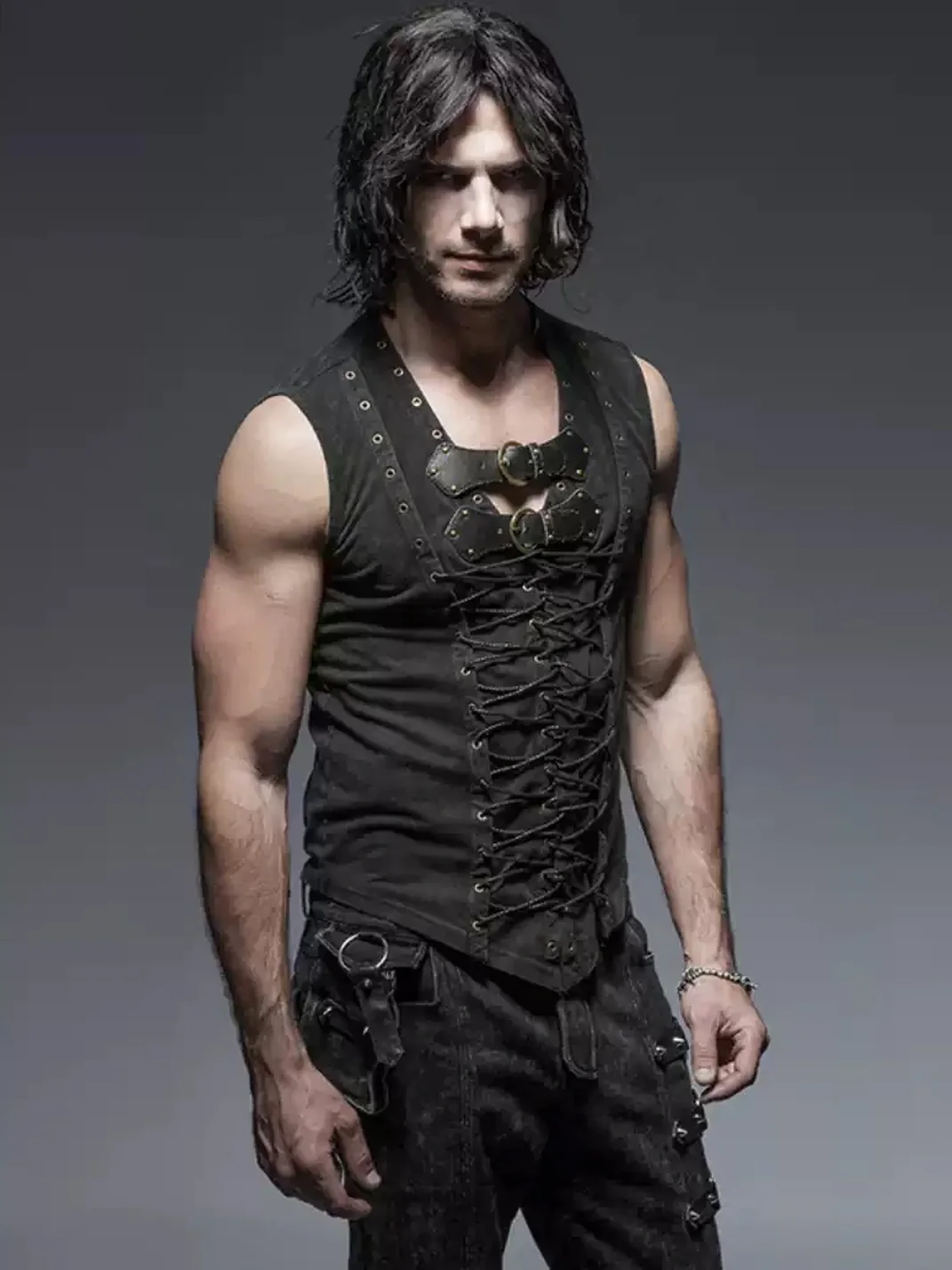GTLLT | Gothic Punk Sleeveless Vest