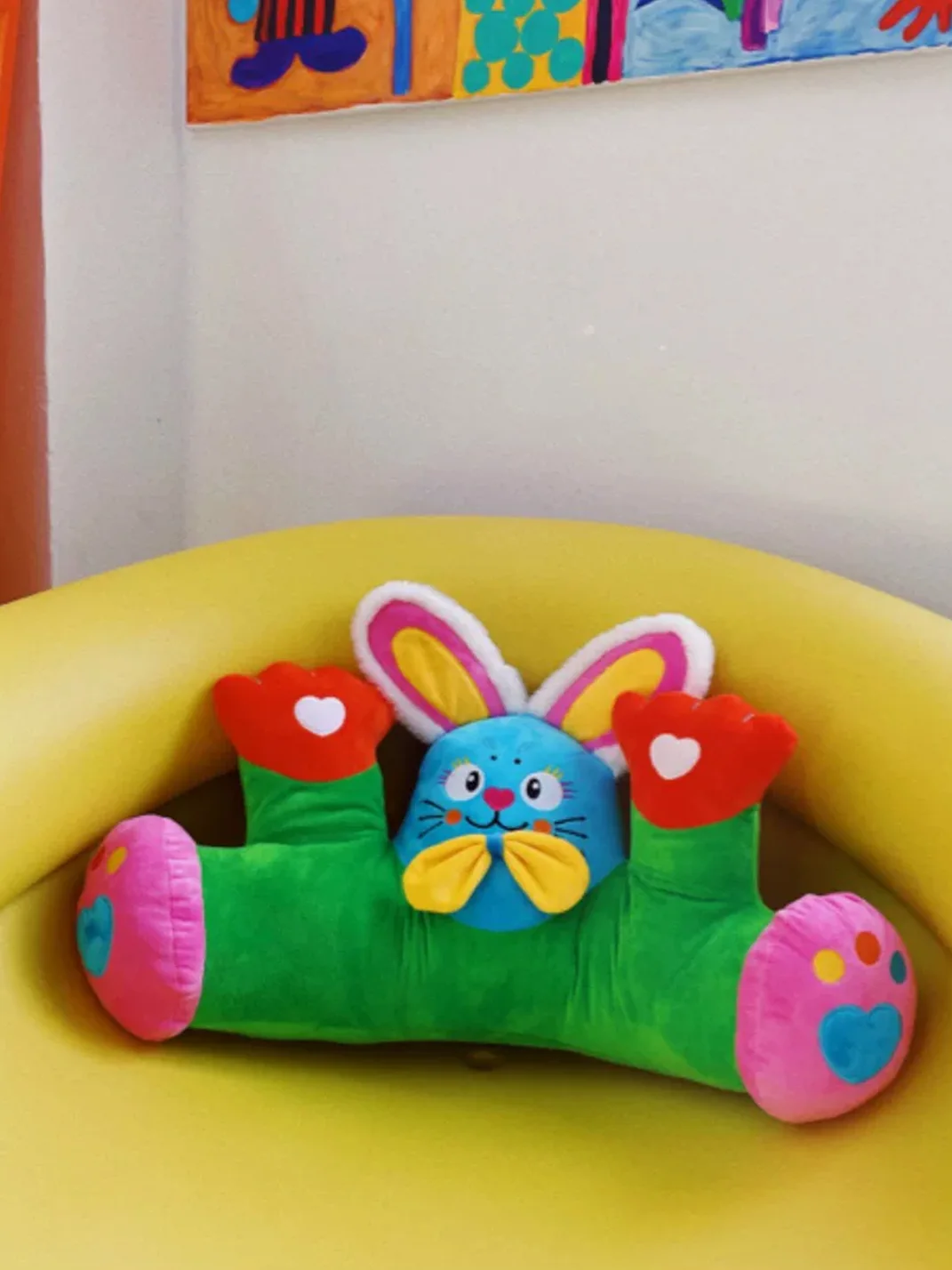Uodycoco | Rabbit Plush Backrest Pillow