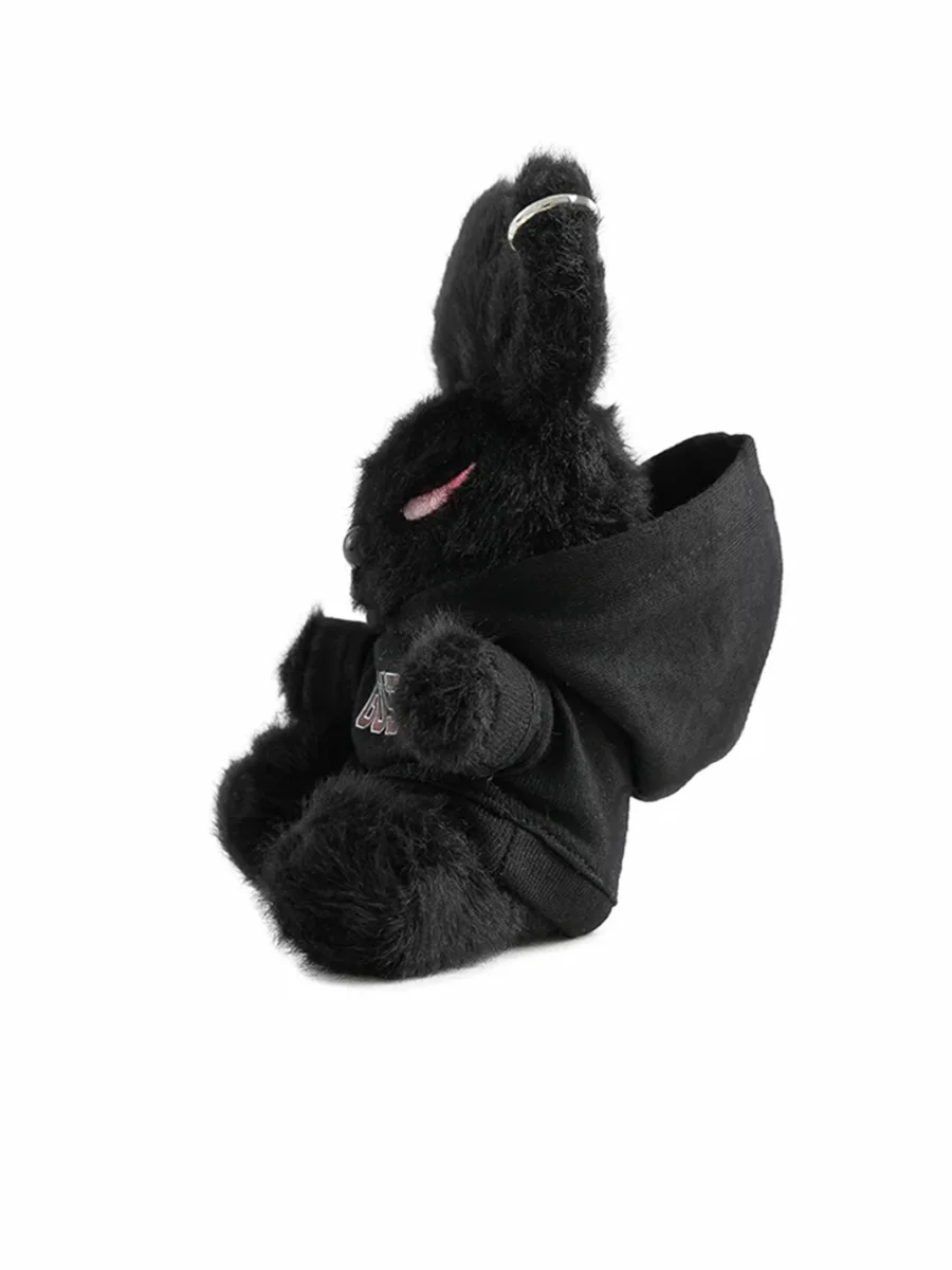 GOST | Embroidered Eye Punk Rabbit Plush Keychain - 3