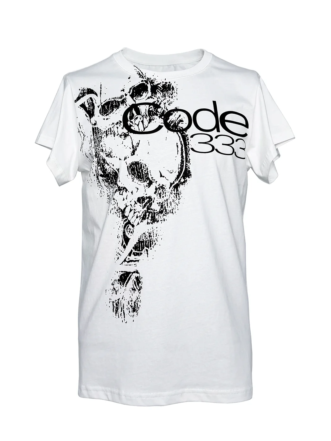 PCCVISION | Skull Graphic Crew Neck Short Sleeve T-Shirt