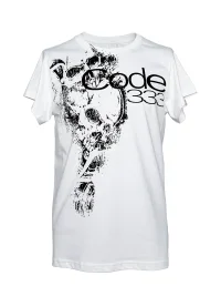 PCCVISION | Skull Graphic Crew Neck Short Sleeve T-Shirt